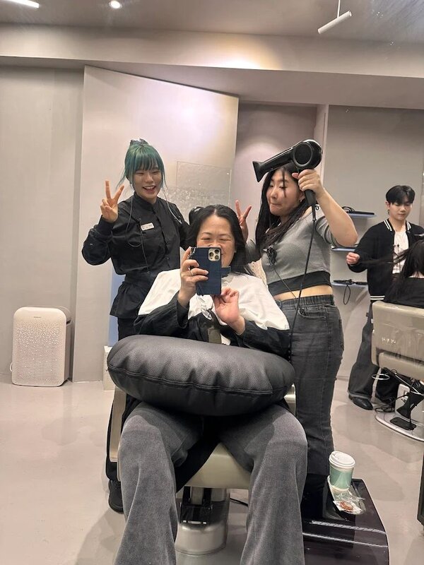 Myeongdong Hair Salon Color Perm | 明洞美容室